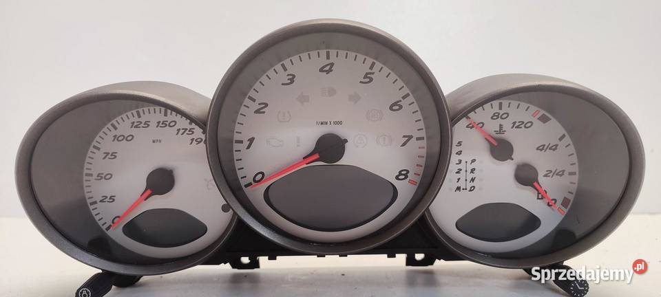PORSCHE CAYMAN S 987 LICZNIK ZEGARY MPH ANGLIK dolnośląskie