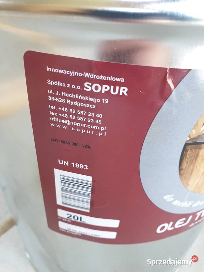 Olej twardy Sopur Ładna