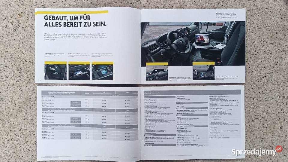 OPEL Movano Prospekt śląskie sprzedam