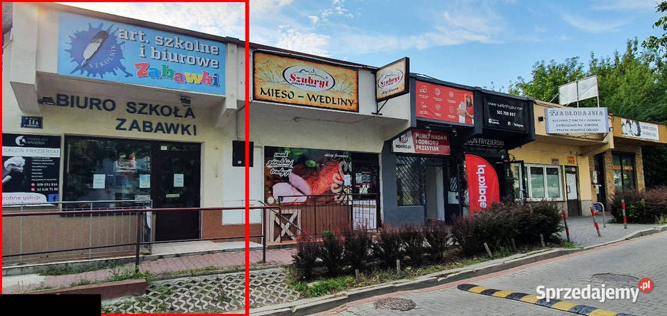 Lokal HandlowoUsługowy 30m do wynajęcia Balicka Ilość pomieszczeń 3 Kraków sprzedam
