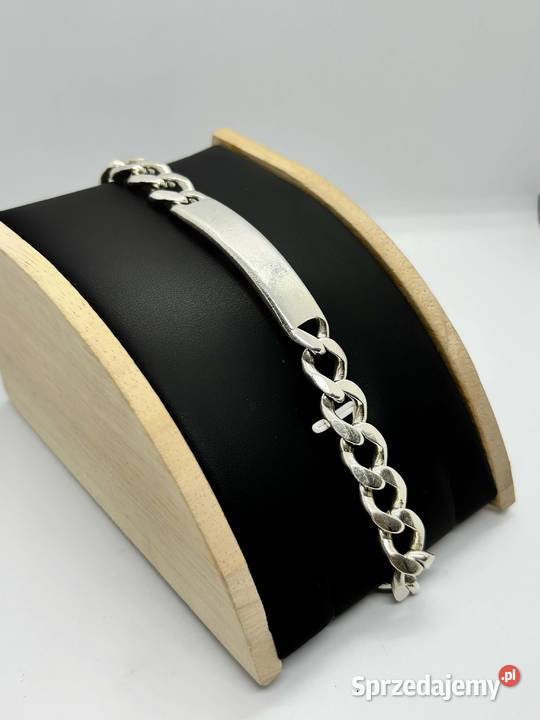 Srebrna bransoletka pr 925 4844g Długość 24 Bransoletki Elbląg sprzedam