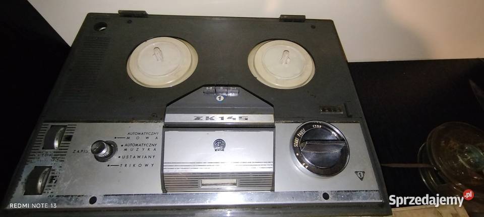 Radio magnetofon szpulowy GRUNDIG model ZK 145 Łódź