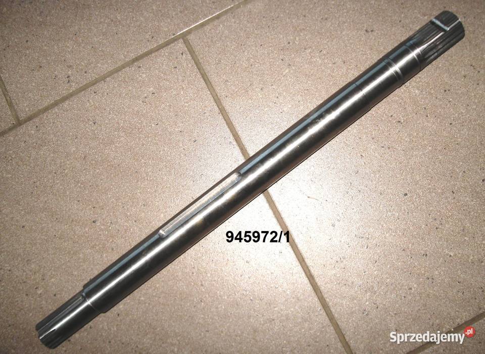 Wałek wielowypustowy L530mm do prasy Claas Czekanów