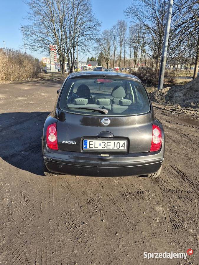 Nissan Micra K12 80KM Łódź