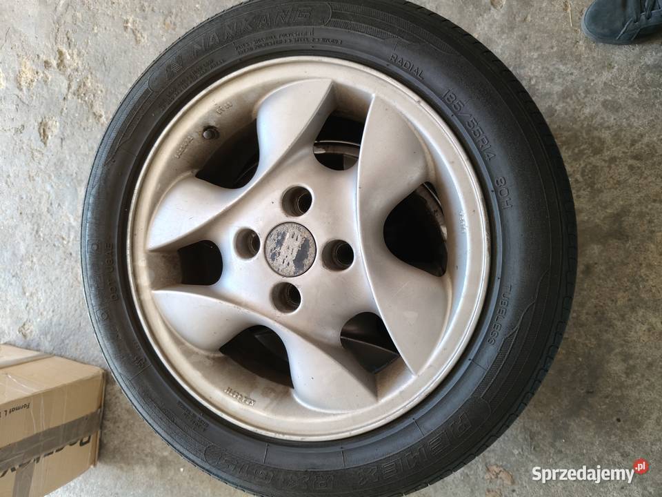 Felgi aluminiowe 14 BBS 4x100 Opel Honda VW Aveo Rawicz