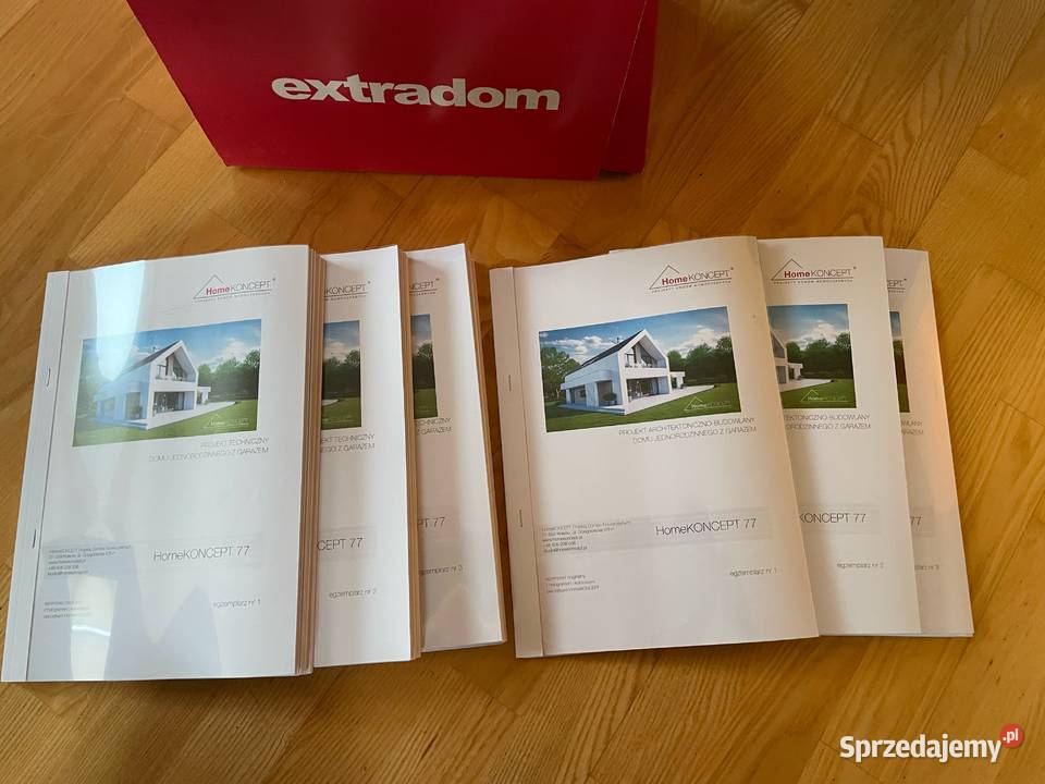 PROJEKT DOMU JEDNORODZINNEGO Z GARAŻEM Brwinów