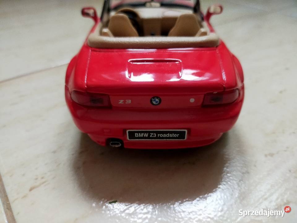 BMW Z3 roadster skala 124 bburago welly maisto Przemyśl sprzedam