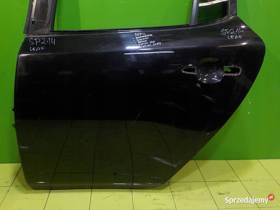 NISSAN LEAF I LIFT 16r 5D drzwi lewe tyl Suków