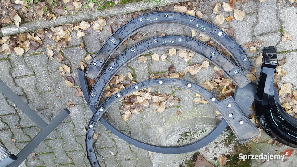 volvo xc40 listwy na błotnik przód i tył Błotniki wielkopolskie Ostrów Wielkopolski