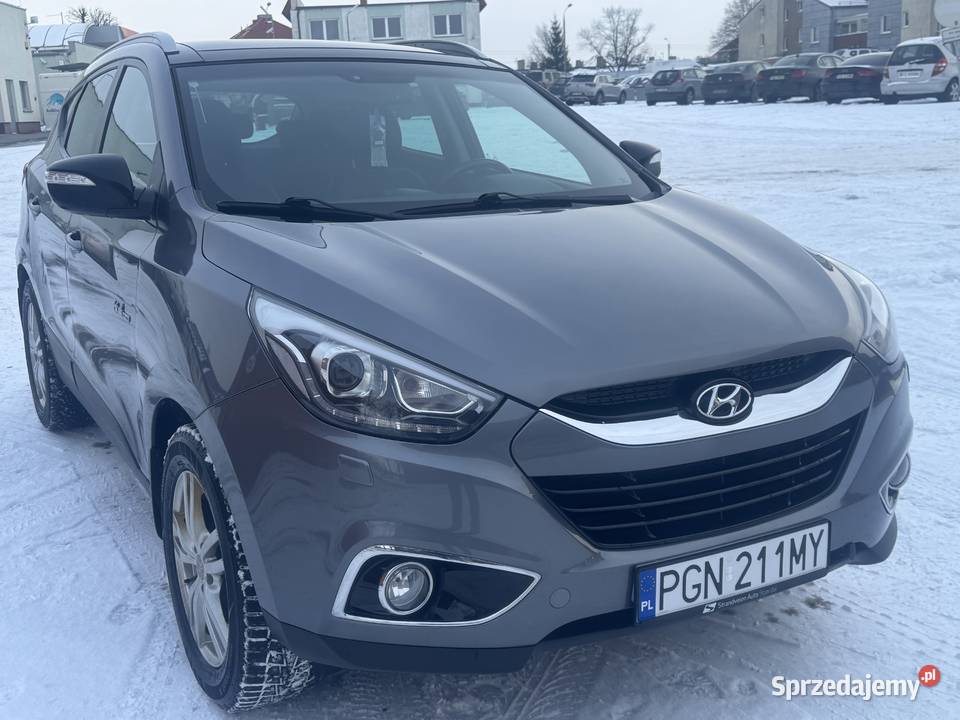 Hyundai ix35 zarejestrowany opłacony bogata manualna ix35 Gniezno