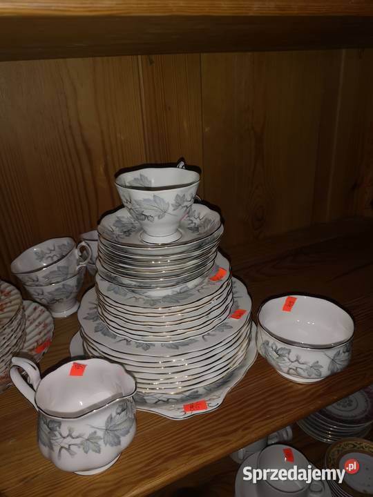 Serwis Royal Albert England Silver Maple sprzedam