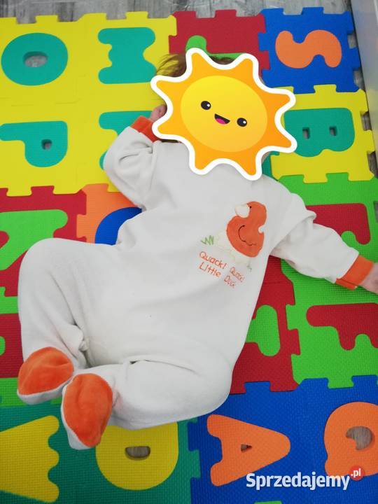 Pajac welurowy Little Duck Cool Club 62 uniseks