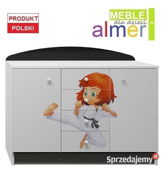 KARATE KID 18 N12 komoda dziecięca 120x47 w95