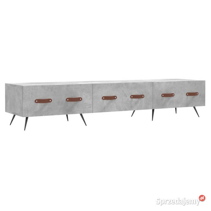 Szafka pod TV szarość betonu 150x36x30 WM829128 mazowieckie Warszawa