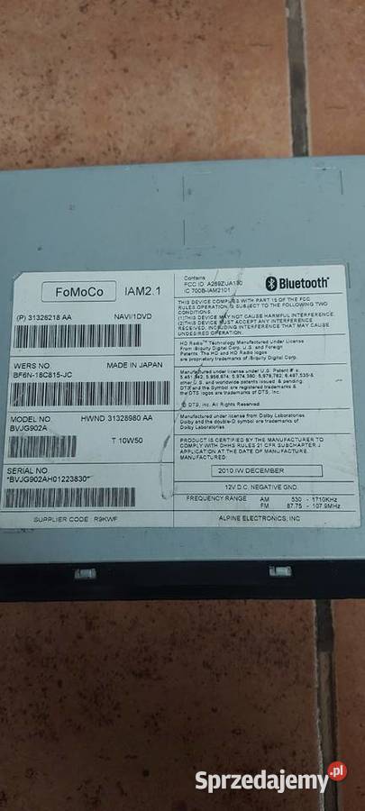 Radio CD Nawigacja JAGUAR XJ X351 BF6N18C815JC Szczecin