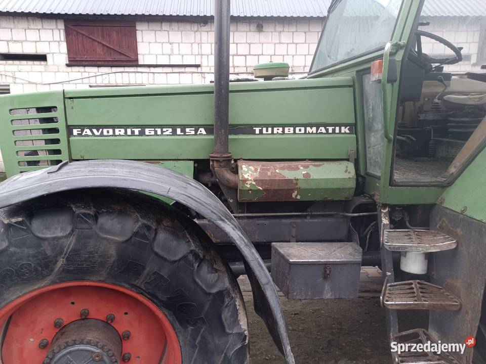 Fendt 612 LSA Tuz Ehr 89r ładny stan brutto Dąbrowa Białostocka