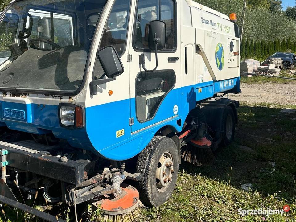 Zamiatarka uliczna Myjka Odkurzacz Pojazd Tymowa