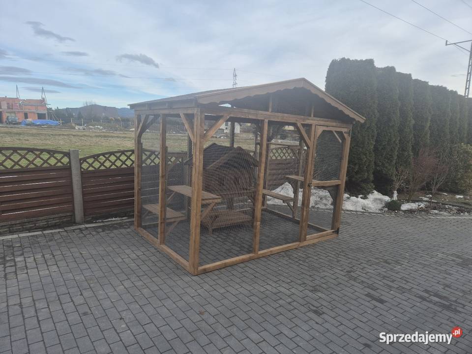 Woliera kotów Jordanów sprzedam