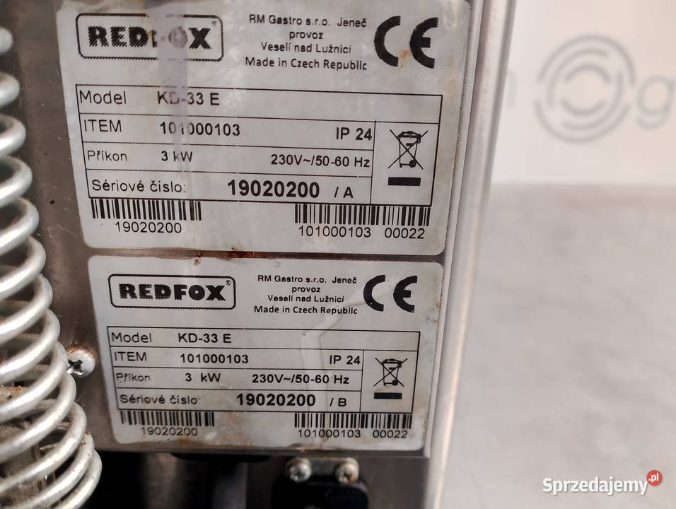 STEAK GRILL REDFOX KD33 E Wrocław