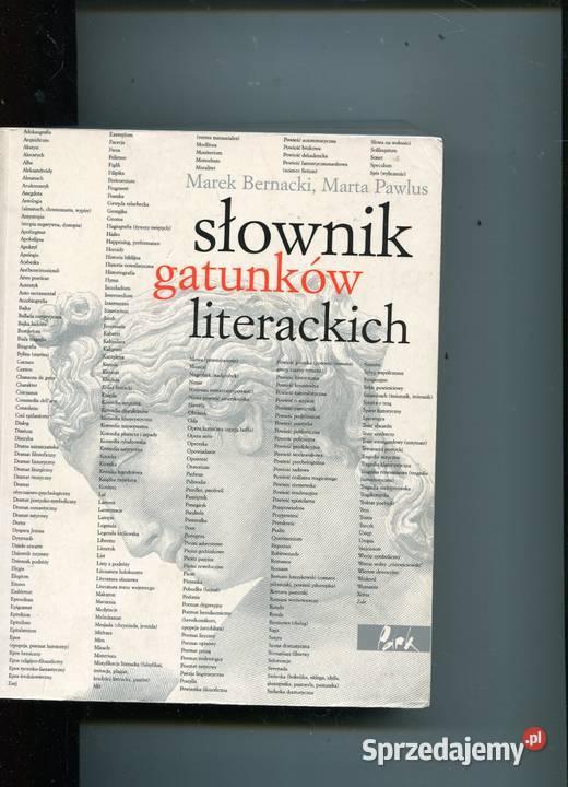 Słownik gatunków literackich bernacki Pawlus Szczecin