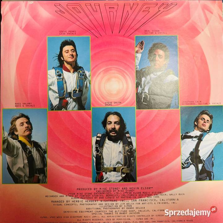 Journey Frontiers NMNM Japan Obi LP 1983 CBSSony Kraków