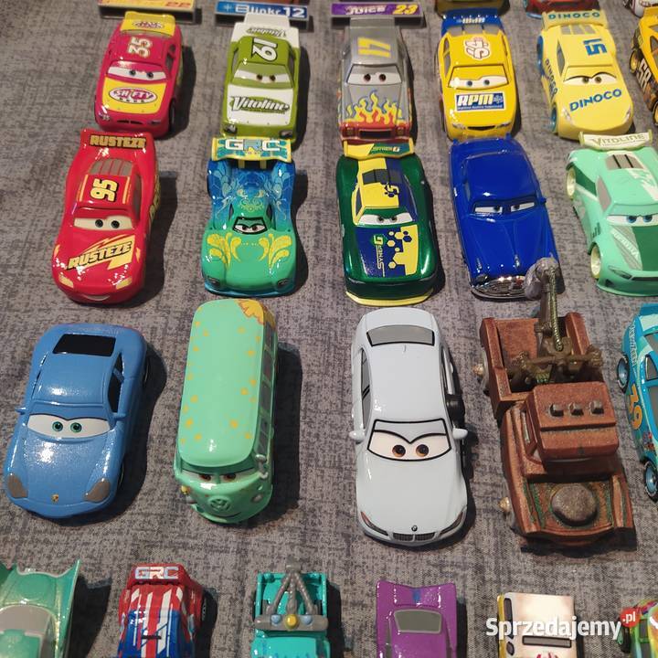Disney Pixar Cars Auta Mattel 46 sztuk Gdańsk sprzedam