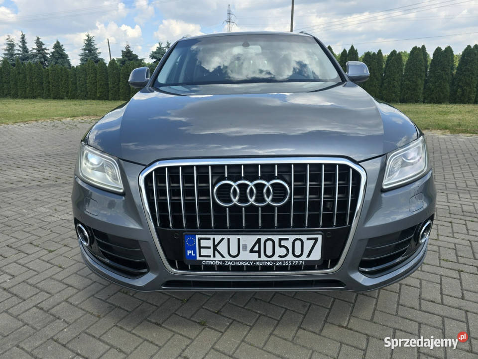 Audi Q5 20tdi SkóryNaviKlimatr 2 przyciemniane szyby Kutno sprzedam