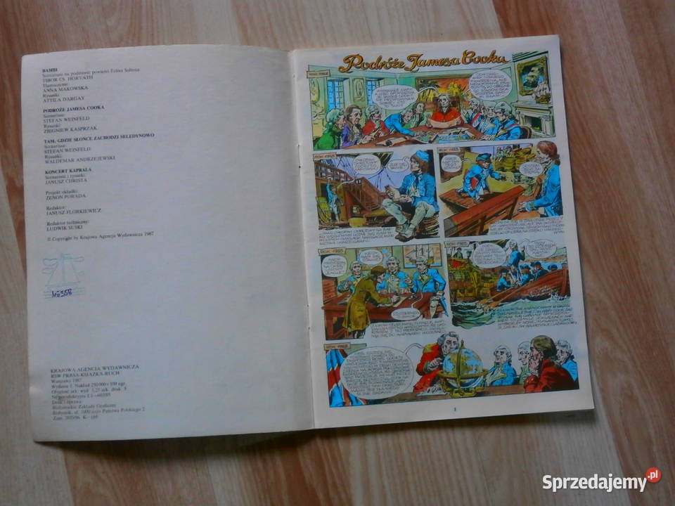 Bambi komiks wyd I 1987 Łódź