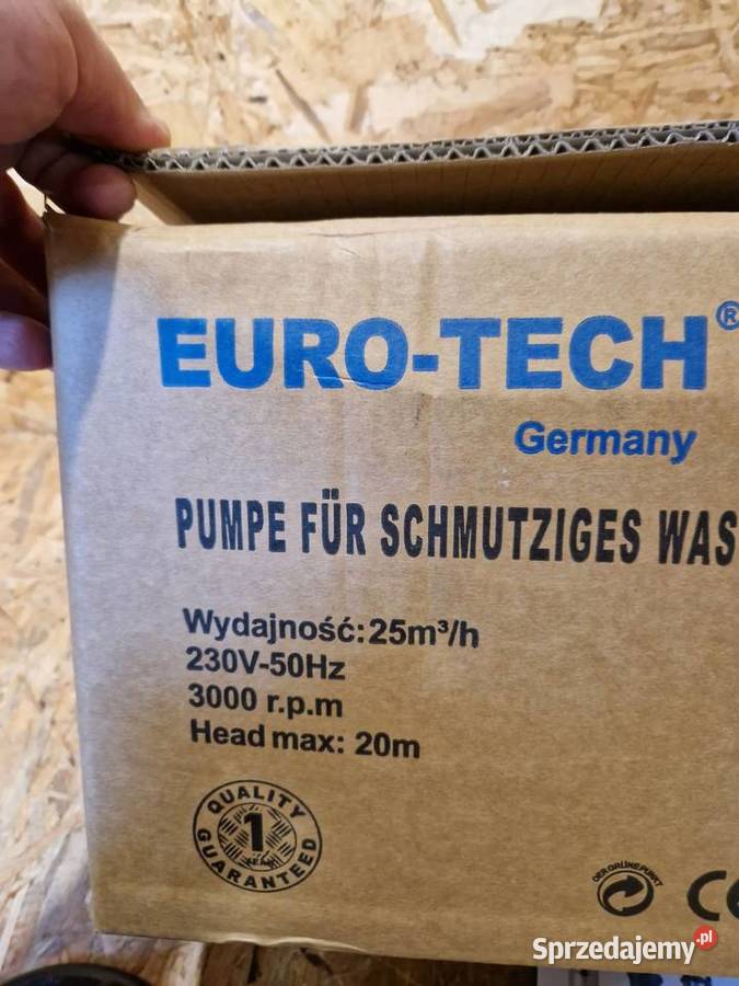 Pompa powierzchniowa Eurotech 1500 wat Etwp211 Głogowa