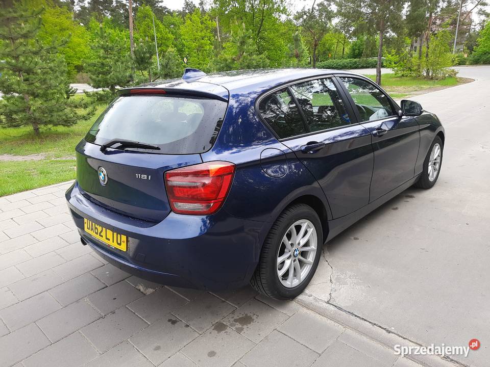 BMW 118i f20 n13b16 benzyna Anglik stan Rok produkcji 2012 Włocławek
