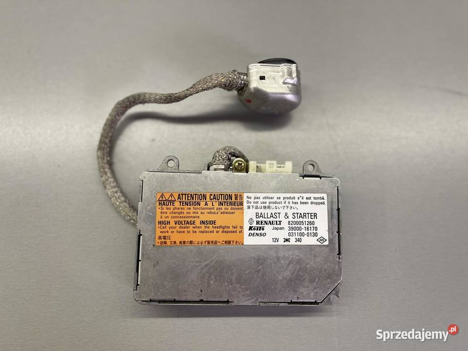 RENAULT VEL SATIS 8200051260 PRZETWORNICA osobowe
