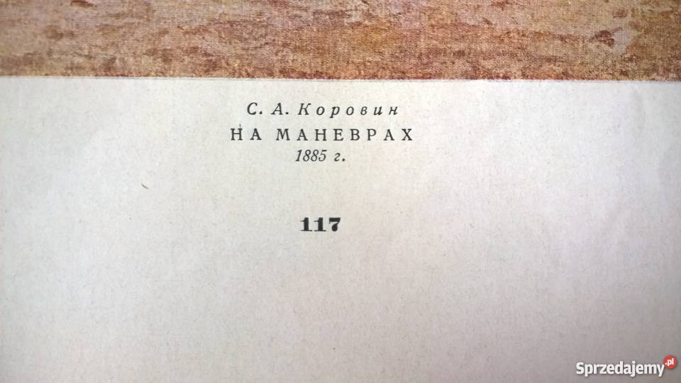 reprodukcja Siergiej Korowin 290 x180 mm