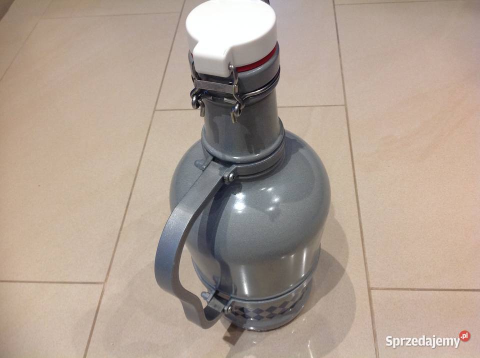 Butla Porcelanowa do Piwa Wina 2 L Nowa Sól