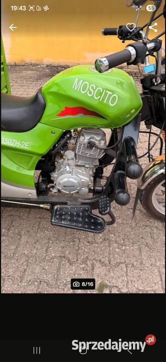 Motocykl trójkołowy Moscito MO150ZH Sosnowica