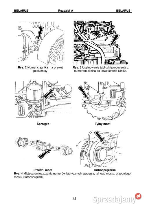 BELARUS MTZ 1523 I POCHODNE instrukcja obsługi Pozostałe Stalowa Wola sprzedam