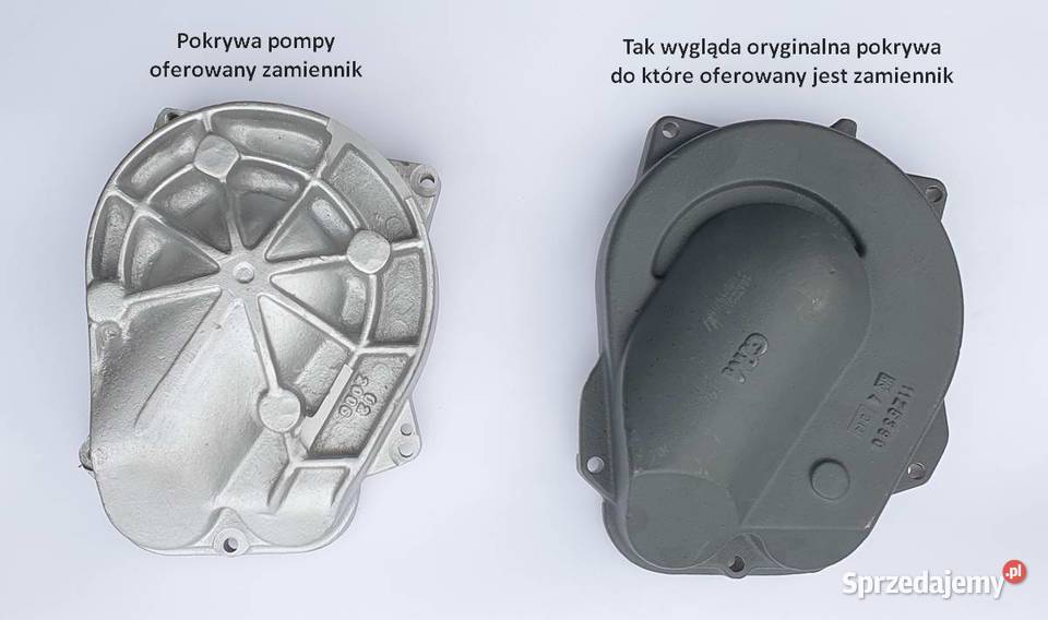 Pokrywa pompy wody do silnika LIEBHERR D934 D936 Pszczyna