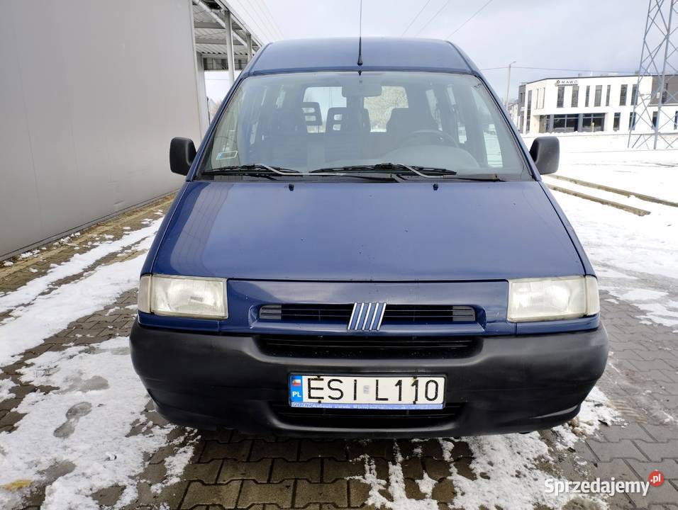 Fiat Scudo 19 TDKLIMA6 OSOBOWY Długie Opłaty 1900cm3 Zduńska Wola sprzedam