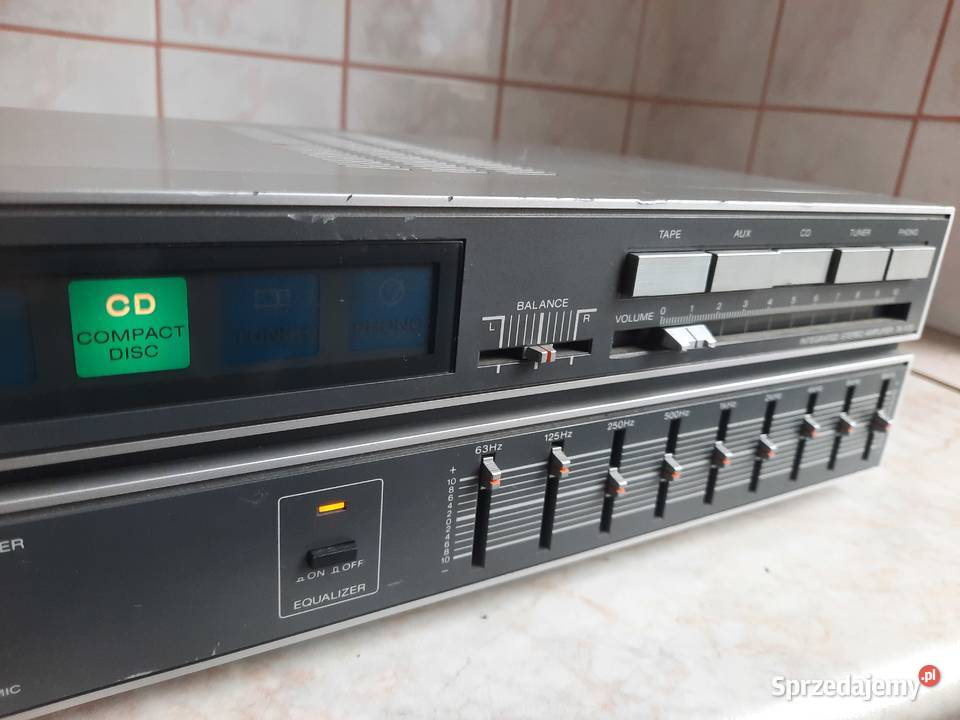 Wzmacniacz z korektorem Sony TAV30 Vintage 1984 Piasek