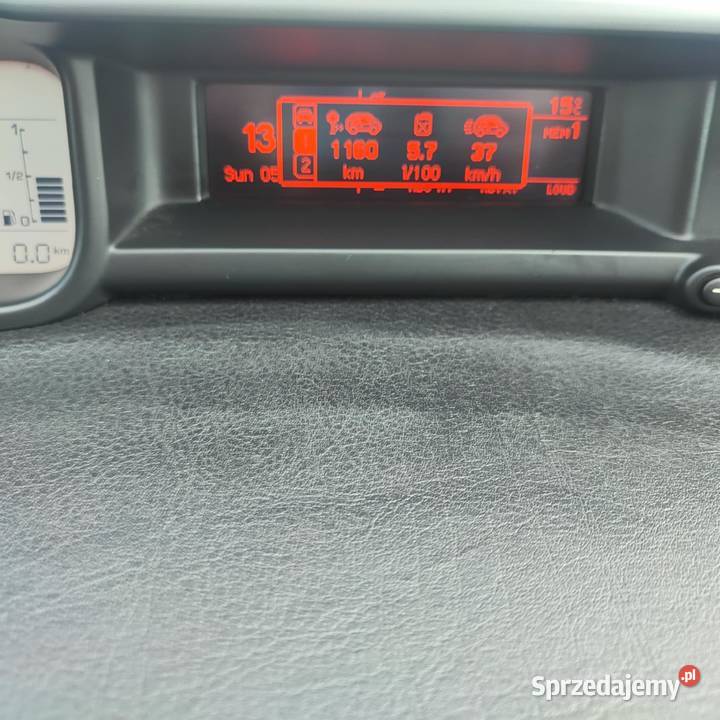 Citroen C3 picasso 12 2015 r z Polskiego salonu czarny Mosina