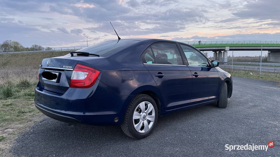 skoda rapid 2015r 12 lpg Szczecin