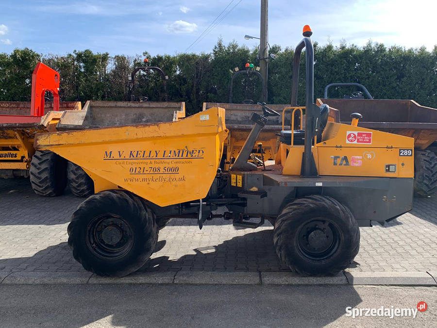 Wozidło budowlane Terex TA6 6 ton 4WD 2015 Kęty