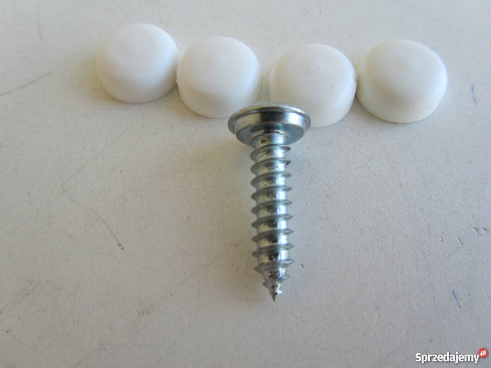 Kapturki plastikowe na wkręty do tablic Olecko