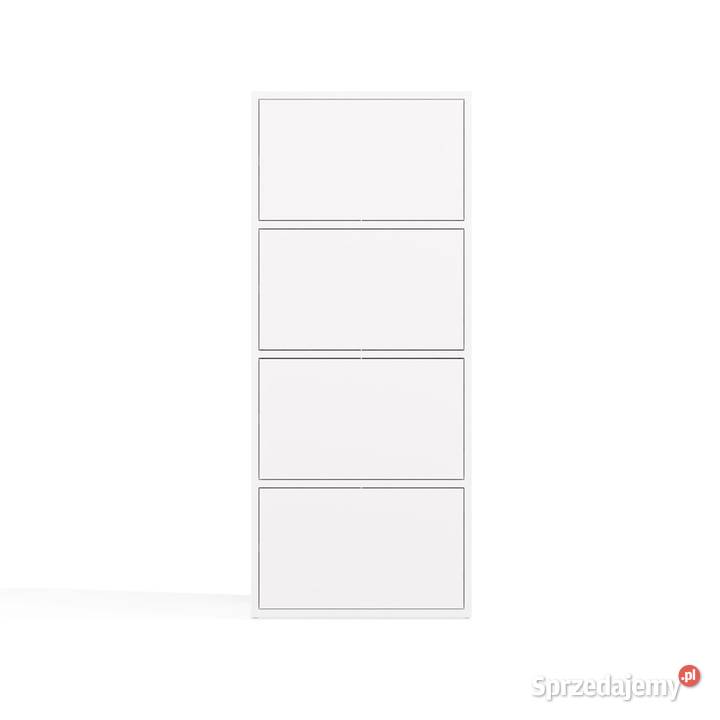 Komoda ALMA BIAŁA Szafka 4 Drzwi 4 Półki 50cm Komody opolskie sprzedam