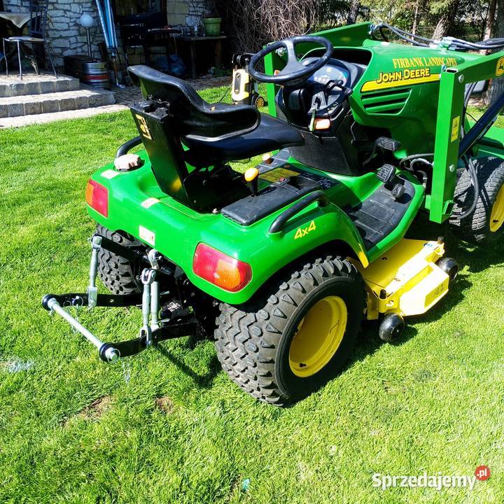 Traktorek kosiarka John Deere X595 4x4 z turem Pozostałe świętokrzyskie