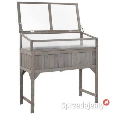 vidaXL Inspekt na podwyższeniu 110x54x120 lite