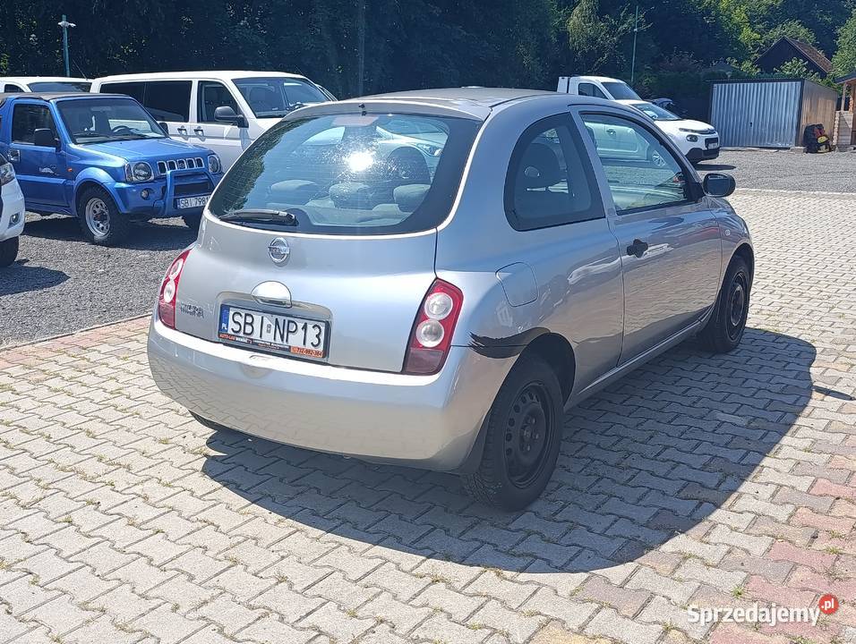 Nissan Micra K12 12 benzyna 65 Klimatyzacja śląskie Bujaków