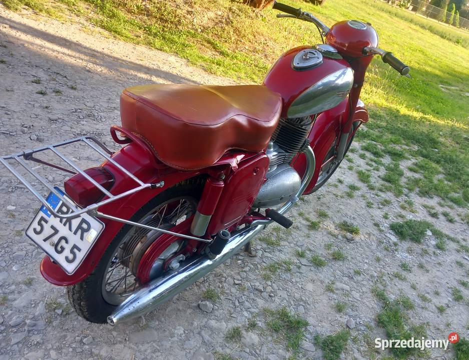 Jawa 250 typ 353 1957r zarejestrowana stan podkarpackie Krosno
