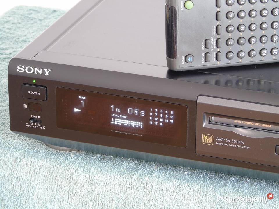 MD Sony MDSJE510 pilot sprawny i ładny DOSTAWA Jasło sprzedam