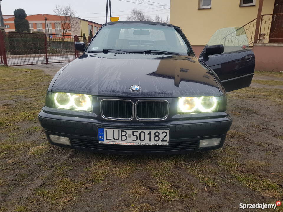 BMW e36 Cabrio 20v6 150 frajda z jazdy Seria 3 Samochody osobowe Włodawa