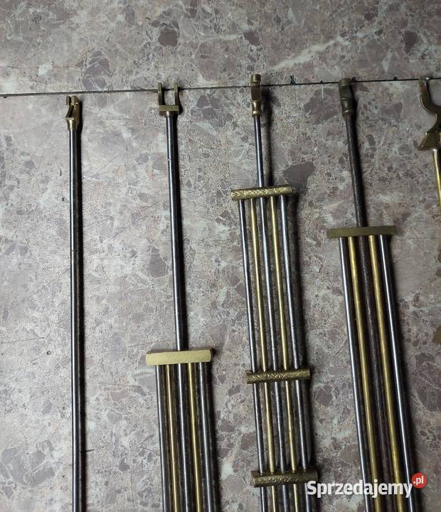 Zestaw 8 ruszta wahadeł starych zegarów pomorskie Tczew